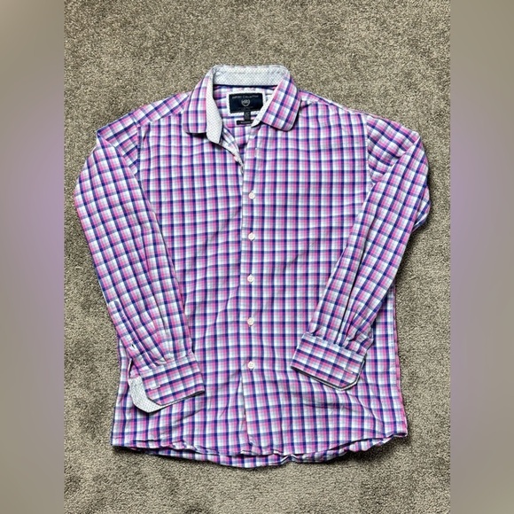 Report Collection Men’s Button Up Shirt (Modern Fit) M - Picture 1 of 6